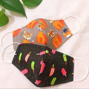 Handmade Face Masks 🦊🦊🍦